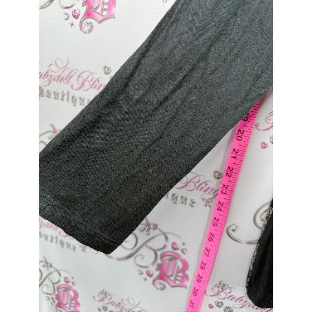 Pleione cardigan flowers Black Open Front Cardigan with Floral Back Panel - Picture 6 of 9
